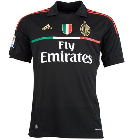 maglia milan nera